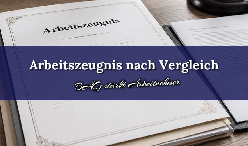 Arbeitszeugnis nach Vergleich: BAG stärkt Rechte von Arbeitnehmern